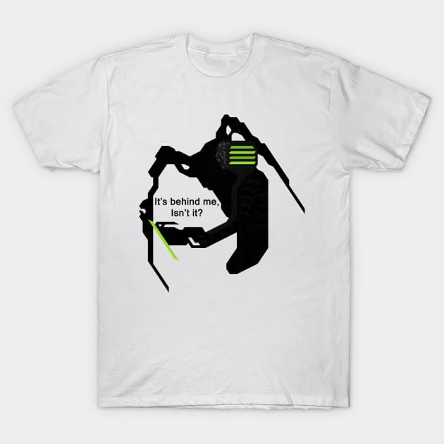 Space Jump Scares T-Shirt by zody